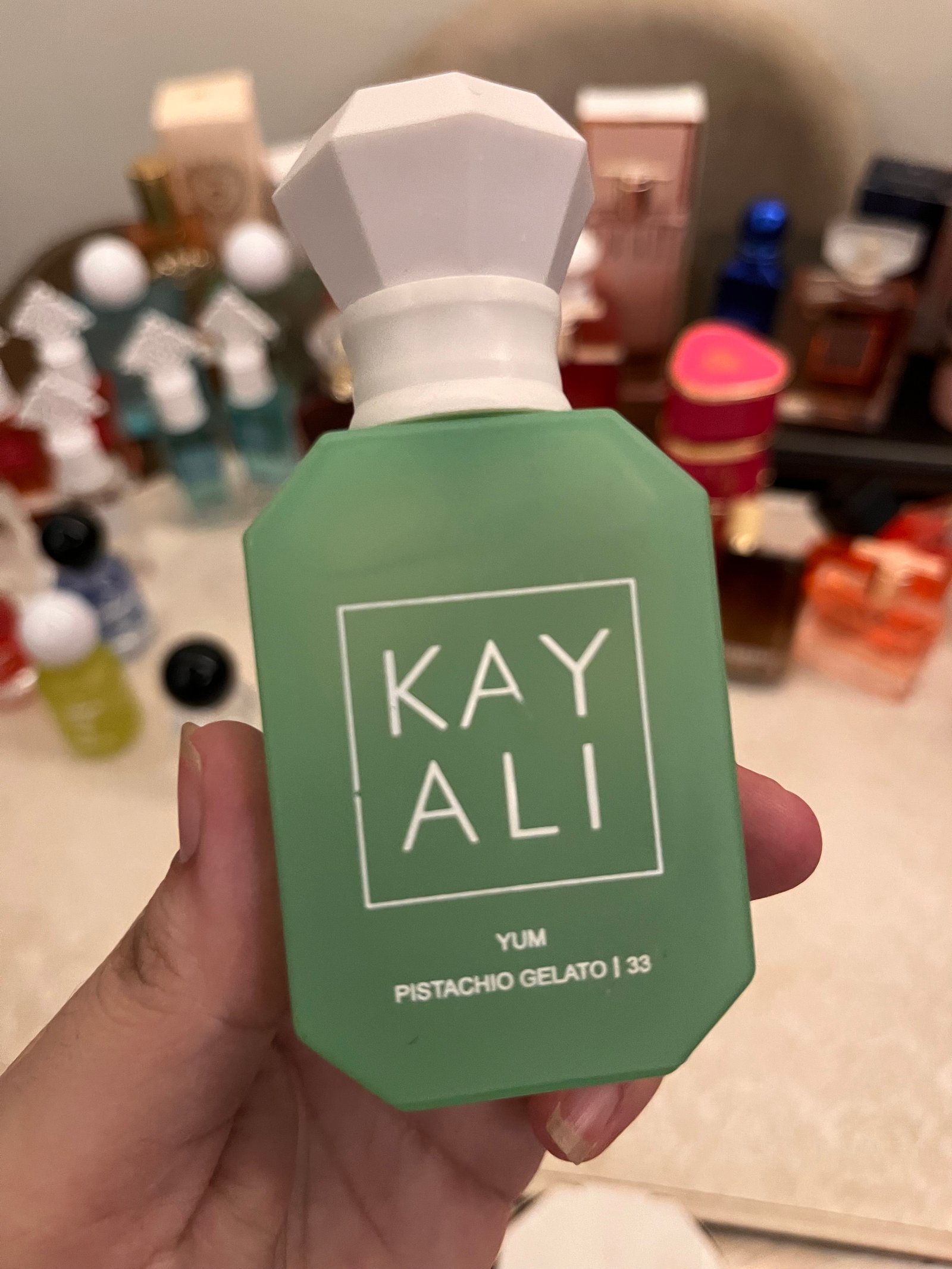 Kayali yum pistachio travel size