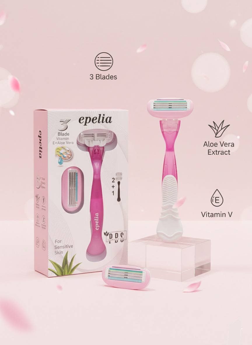 epelia 3 Blade for sensetive skin