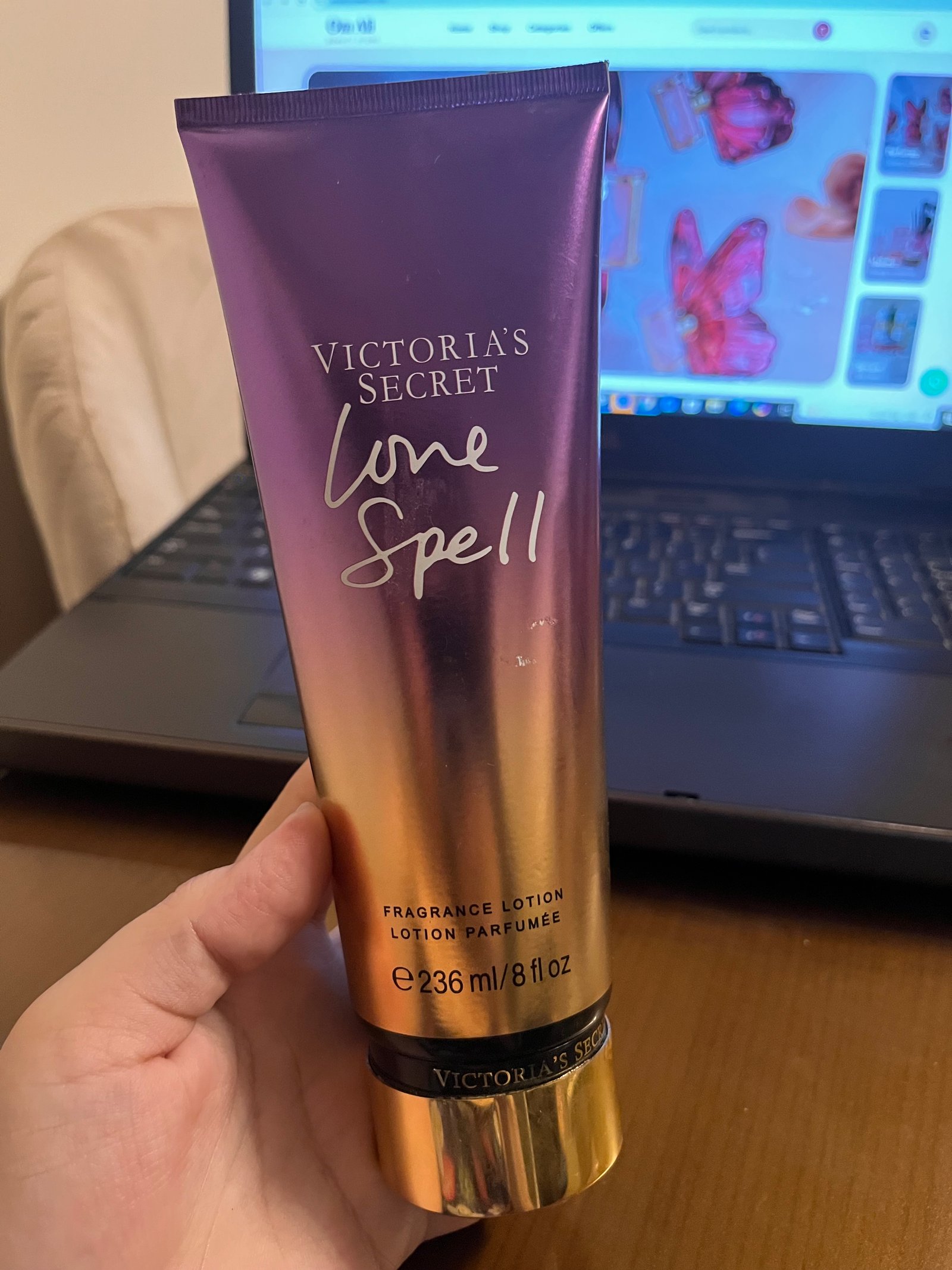 Love spell lotion