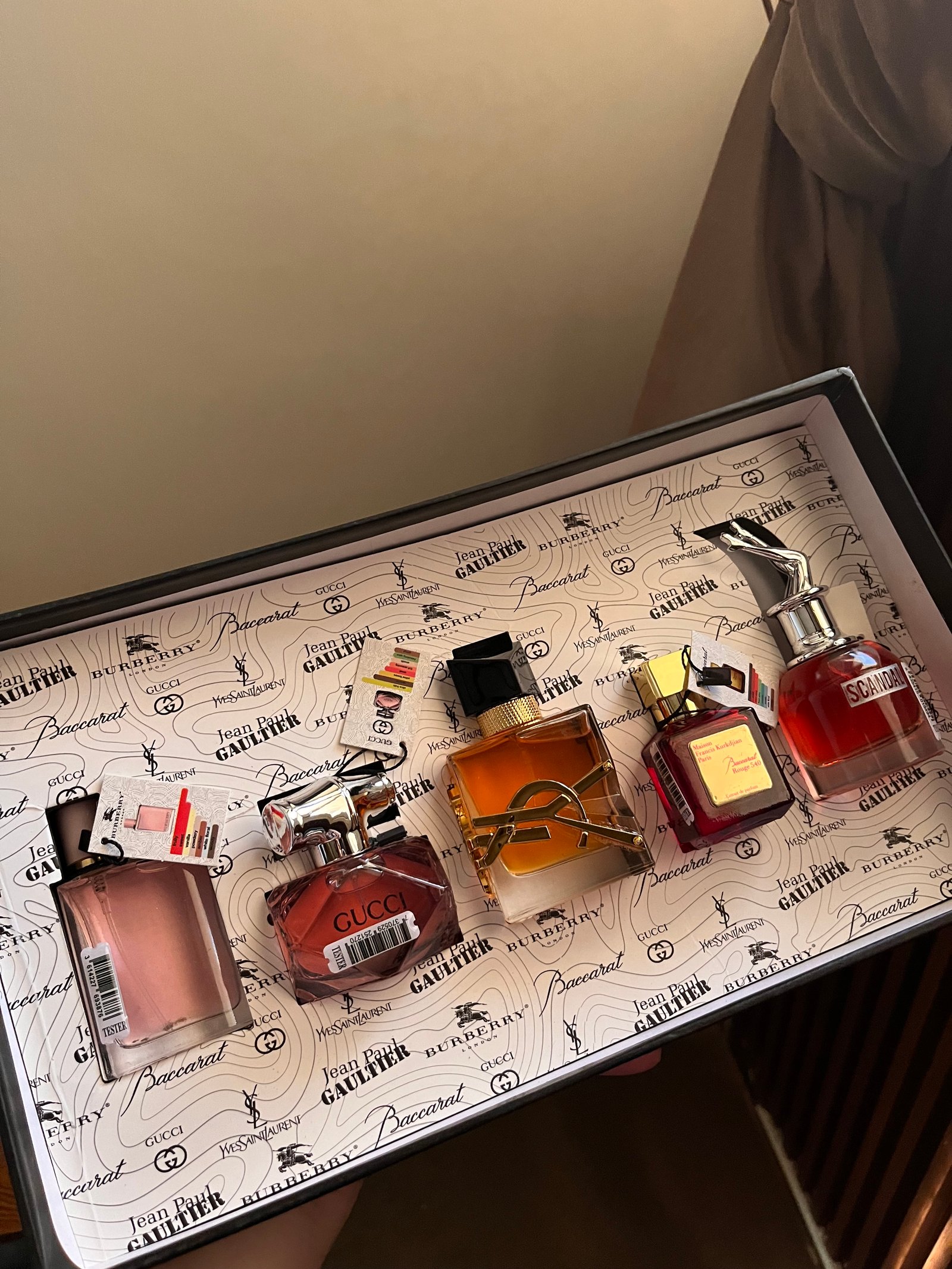 Mini perfume set