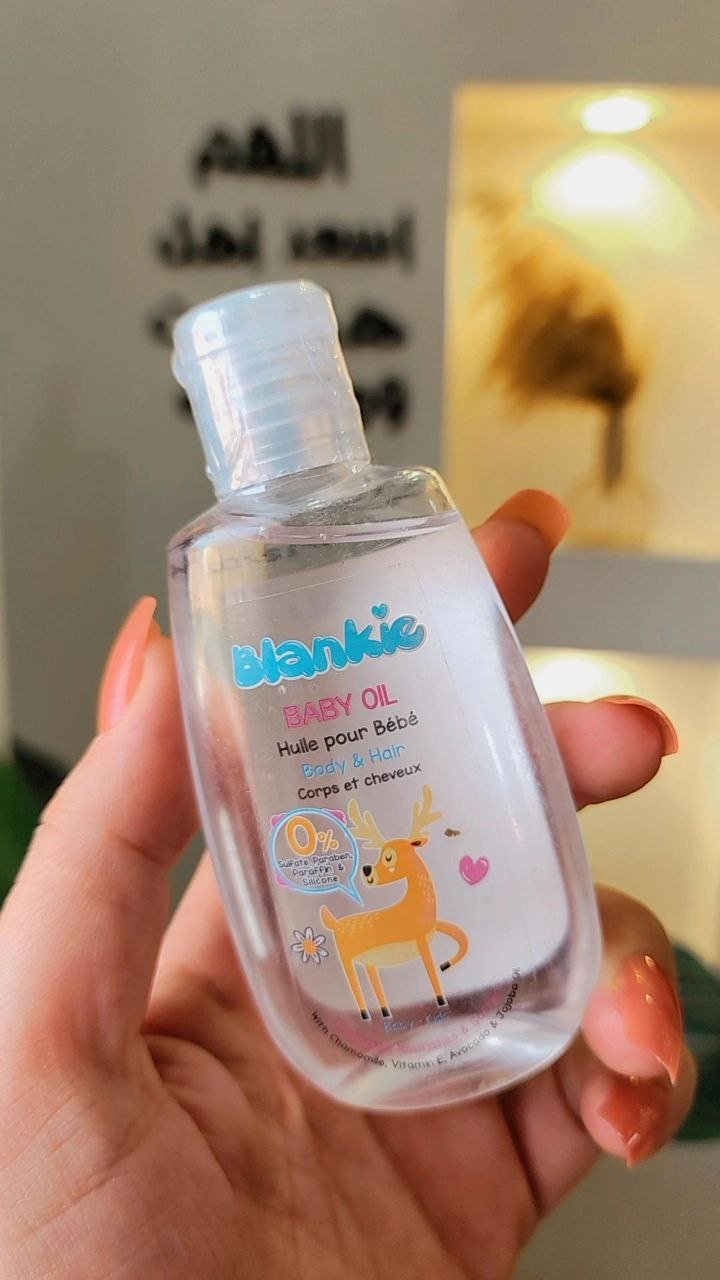 Blankie baby oil