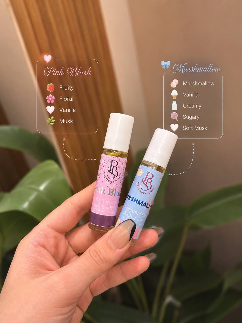 Perfume oil offer