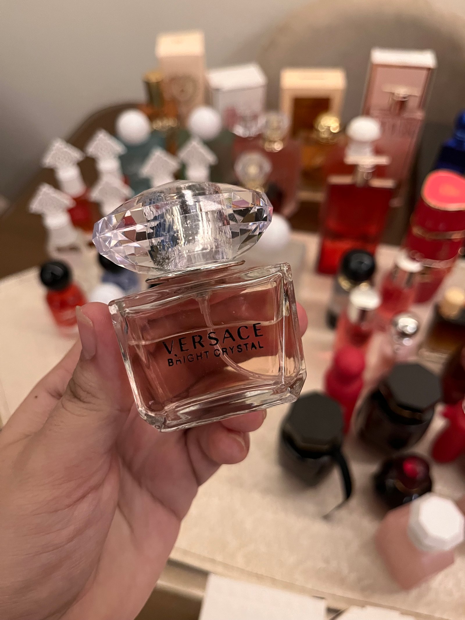 Versace bright crystal travel size