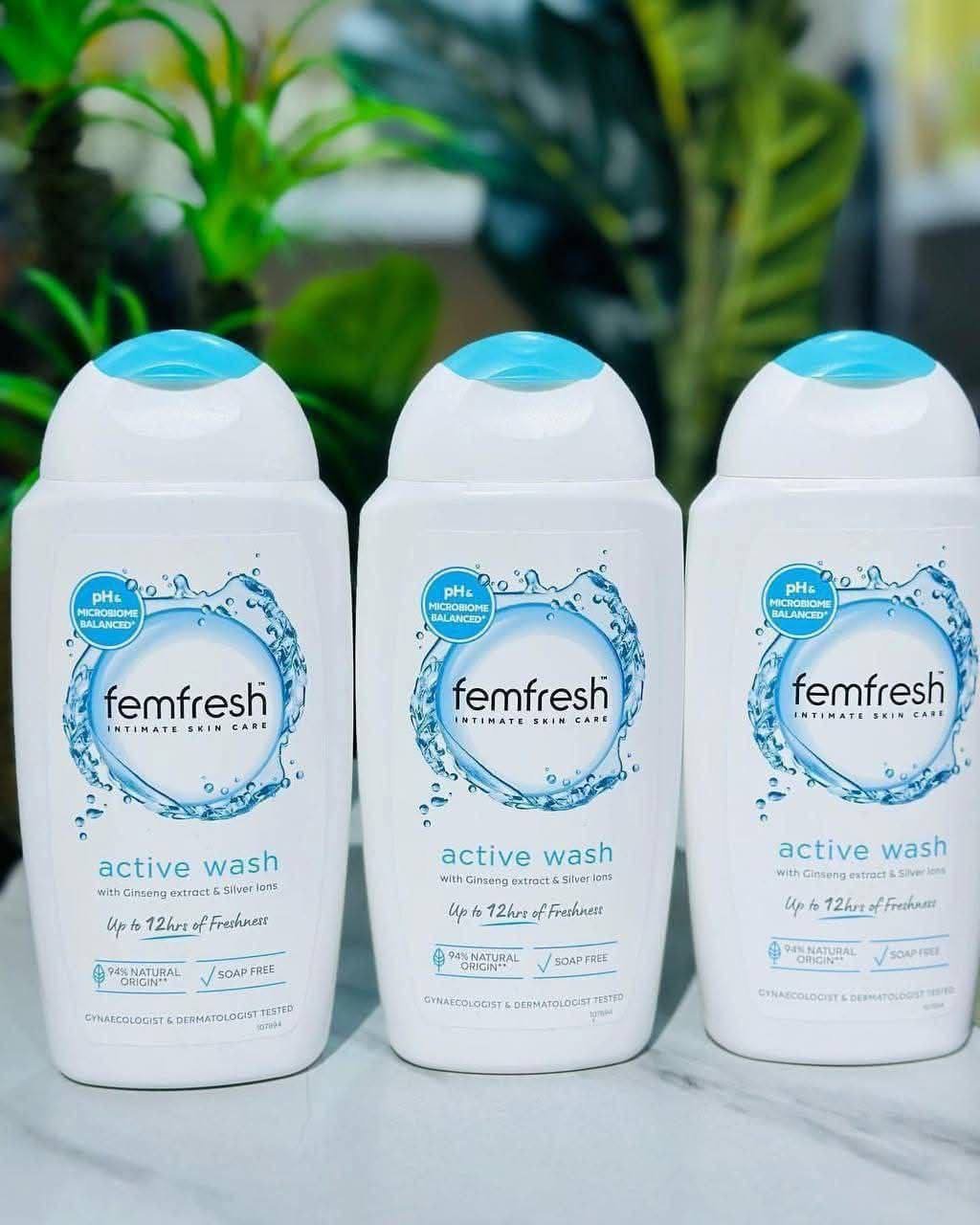 Femfresh active wash